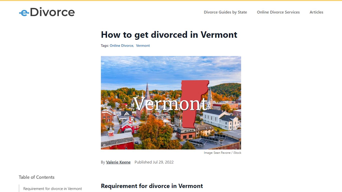 Vermont Divorce How-to Guide - eDivorce